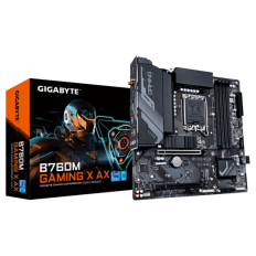 GIGABYTE B760M GAMING X AX, DDR5, SATA3, USB3.2Gen2, DP, 2.5GbE, WiFi 6E, LGA1700 mATX