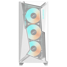 GIGABYTE C301 GLASS USB 3.1 Gen2 Type-C ARGB osvetljeno ohišje, E-ATX belo