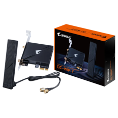 GIGABYTE GC-WIFI7 2Tx2R a/b/g/n/ac/ax/be Tri Band WIFI 7 + BLUETOOTH 5.3 PCI-E kartica