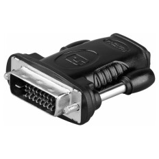 GOOBAY HDMI na DVI-D (68482) črn adapter