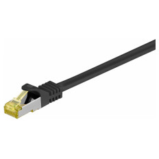 GOOBAY S/FTP CAT 6A / S/FTP CAT 7 patch 3m črn (91617) mrežni povezovalni kabel