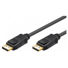 GOOBAY DisplayPort 1.2 (M/M) 1m pozlačen kabel