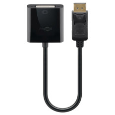 GOOBAY DisplayPort (M) na DVI-I (Ž) 24+5 pin pozlačen 0,15 m adapter kabel
