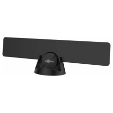 GOOBAY DVB-T2 FULL HD LTE/4G filter - aktivna ultraploska notranja TV antena