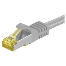 GOOBAY S/FTP CAT 6A RJ45 Patch 500MHz / CAT7 RAW 5m LAN sivi povezovalni kabel