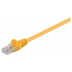 GOOBAY U/UTP CAT 5e patch 1,5 m rumeni mrežni povezovalni kabel