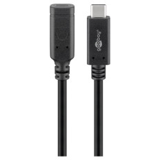 GOOBAY USB-C (M) na USB-C (Ž) 1m podaljševalni kabel