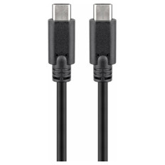 GOOBAY USB-C na USB-C 2m 60W 5Gbit/s Power Delivery napajalni kabel