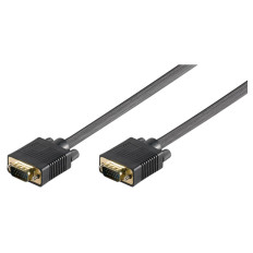 GOOBAY VGA na VGA (M) 0,8m Full HD pozlačen kabel