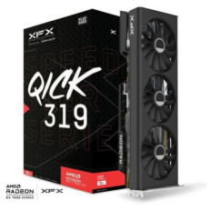 Grafična kartica AMD RX 7700XT XFX Speedster QICK 319 - 12GB GDDR6  | 3xDisplayport 2.1 1xHDMI 2.1 (RX-77TQICKB9)