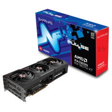 Grafična kartica AMD RX9070 XT Sapphire Pulse - 16GB GDDR6  | 2xHDMI 2.1a 2xDisplayport 2.1a (11348-03-20G)