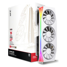 Grafična kartica AMD RX9070 XT XFX Magnetic Air Edition bela - 16GB GDDR6  | 1xHDMI 2.1 3xDisplayport 2.1 (RX-97TMARGW9)