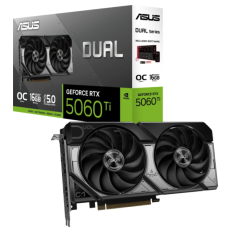 Grafična kartica ASUS Dual GeForce RTX 5060 Ti OC, 16GB GDDR7, PCI-E 5.0