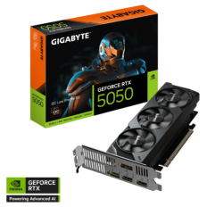 Grafična kartica GIGABYTE GeForce RTX 5050 OC Low Profile 8G, 8GB GDDR6, PCI-E 5.0