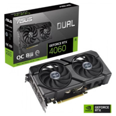 Grafična kartica nVidia RTX4060 Asus EVO Dual OC - 8GB GDDR6 (90YV0JC7-M0NA00)