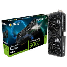 Grafična kartica nVidia RTX5060 Palit Infinity 2 OC - 8GB GDDR7 (NE75060V19P1-GB2063L)