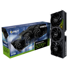 Grafična kartica nVidia RTX5070Ti Palit GamingPro - 16GB GDDR7 (NE7507T019T2-GB2031A)
