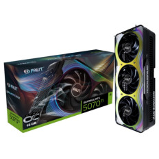 Grafična kartica nVidia RTX5070Ti Palit GameRock OC - 16GB GDDR7 (NE7507TH19T2-GB2030G)