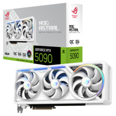 Grafična kartica nVidia RTX5090 Asus ROG Astral OC Edition bela - 32GB GDDR7 (90YV0LWA-M0NA00)