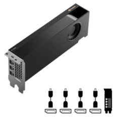 Grafična kartica RTX A2000 PNY - 12GB GDDR6 ECC  | 4xmDP LowProfile + Adapterji (VCNRTXA2000-12GB-PB)