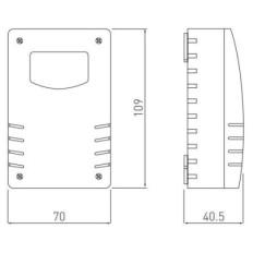 GTV luksomat, svetlobni senzor, 1500W, nastavljiv, IP54