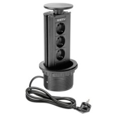 GTV potopna vtičnica 3x 230V, Ø100mm