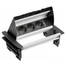 GTV vgradna vtičnica za pisarne 3x220V