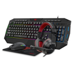  HAVIT Gamenote komplet 4v1 (tipkovnica+miška+podloga+slušalke) HV-KB501CM  / SLO