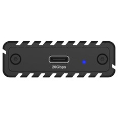 IcyBox IB-1917M-C32a ohišje za 1x M.2 NVMe SSD z USB-C 3.2 Gen 2x2 do 20 Gbit/s