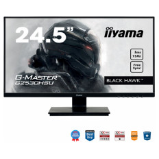 Slika izdelka: IIYAMA G-MASTER Black Hawk G2530HSU-B1 62,2 cm (24,5") TN FreeSync 1ms zvočniki gaming LED LCD monitor