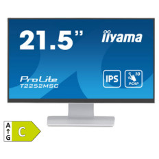 IIYAMA ProLite T2252MSC-W2 54,5cm (21,5") FHD IPS beli zvočniki na dotik informacijski / interaktivni monitor