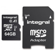 INTEGRAL 64GB A1 App Performance microSDHC/XC