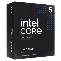 INTEL Core Ultra 5 245KF 4,2/5,2GHz 14c/14t 24MB LGA1851 125/159W brez hladilnika BOX procesor