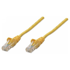 INTELLINET CAT5e UTP 0,5m rumen mrežni priključni patch kabel