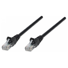 INTELLINET CAT5e UTP 1m črn mrežni priključni patch kabel