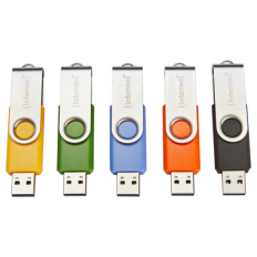 Intenso 5x32GB Basic Line USB 2.0 spominski ključki - Barvni