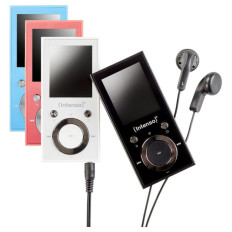 Intenso MP3 predvajalnik Video Scooter BT 16GB - roza