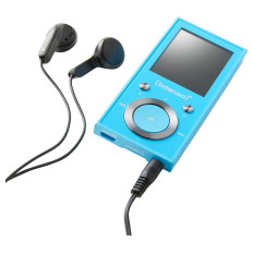 Intenso MP3 predvajalnik Video Scooter BT 16GB - moder