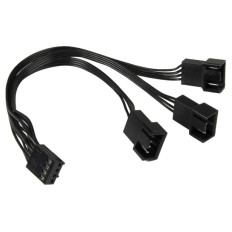 INTER-TECH 4Pin PWM na 3x 4Pin PWM ventilator 15cm kabel razdelilec