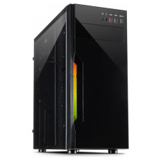 INTER-TECH B-42 RGB midi-ATX črno ohišje