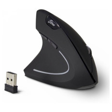 INTER-TECH Eterno KM-206L USB brezžična za levičarje optična za levičarje vertikalna miška
