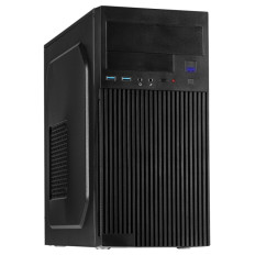 INTER-TECH IT-6521 Straight microATX črno ohišje
