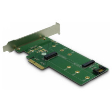 INTER-TECH KT015 M.2 PCIe SSD in M.2 S-ATA NVMe 32Gbit/s adapter