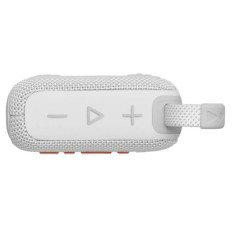 JBL GO 4 Bluetooth prenosni zvočnik, bel
