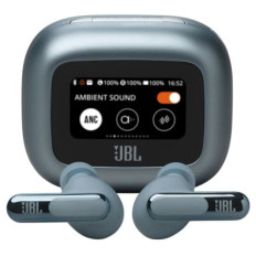 JBL Live Beam 3 brezžične slušalke z mikrofonom, modre
