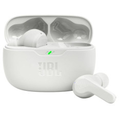 JBL Vibe Beam TWS brezžične slušalke z mikrofonom, bele
