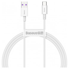 Kabel BASEUS Superior Series USB Type-C Fast Charging, 66W, 1M (bel)
