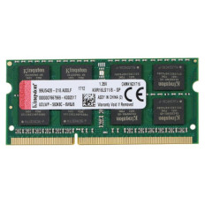 Kingston 8GB DDR3-1600MHz SODIMM PC3-12800 CL11, 1.35V