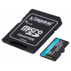 KINGSTON Canvas Go! Plus microSD 512GB Class10 UHS-I 3 adapter (SDCG3/512GB) spominska kartica