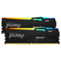 KINGSTON Fury Beast 32GB (2x16Gb) 5200MT/s DDR5 CL36 EXPO KF552C36BBEAK2-32 RGB ram pomnilnik